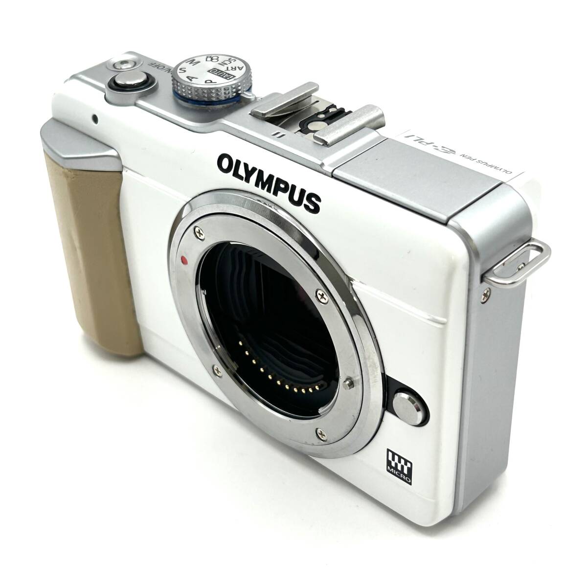 OLYMPUS ミラーレス一眼 PEN E-PL1レンズキット ホワイト E-PL1 LKIT WHT