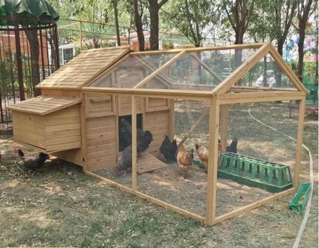 ◆高品質◆大型ニワトリ小屋 兎 ハト小屋 木製 ペット別荘 ハウス 防雨防腐 ウサギ 飼育 屋外養殖 庭用 掃除しやすい キャスター付き