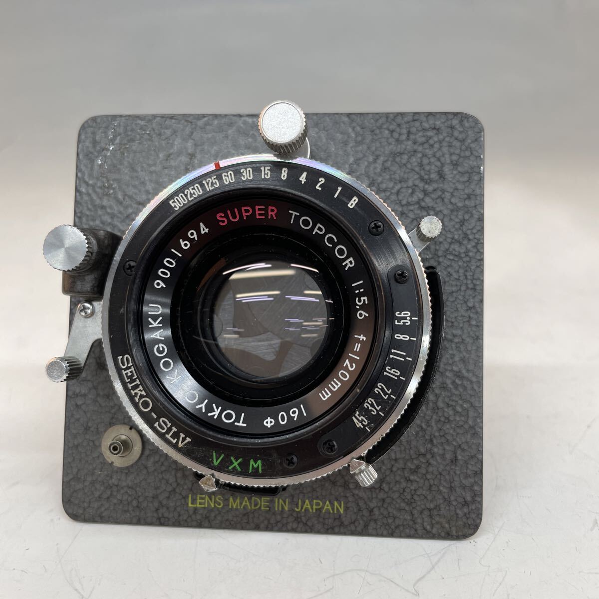 ジャンク/返品不可 東京光学 SUPER TOPCOR 120mm f/5.6 大判レンズ #i64065 j4