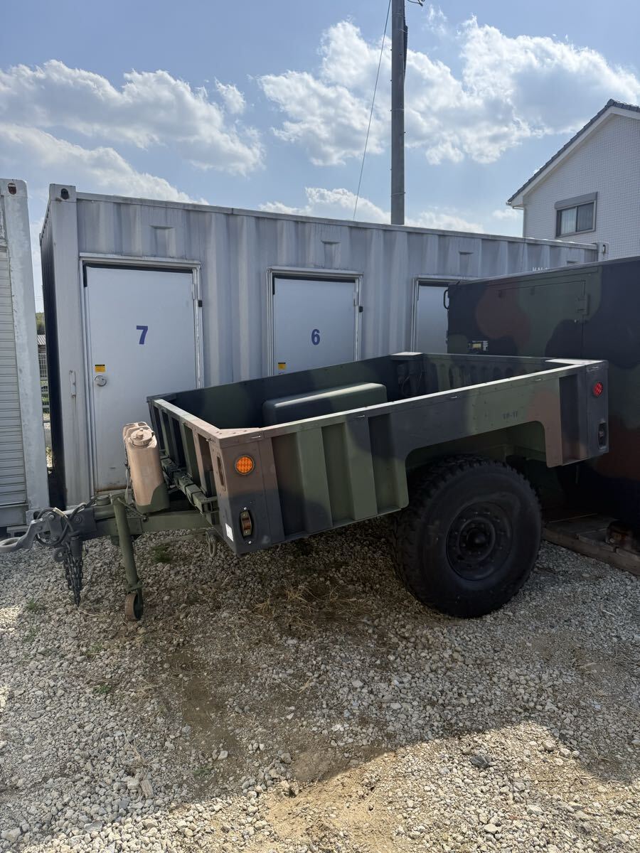 TRAILER CARGO M1101 　米軍放出品　カーゴ　トレーラー　迷彩 カーゴトレーラー