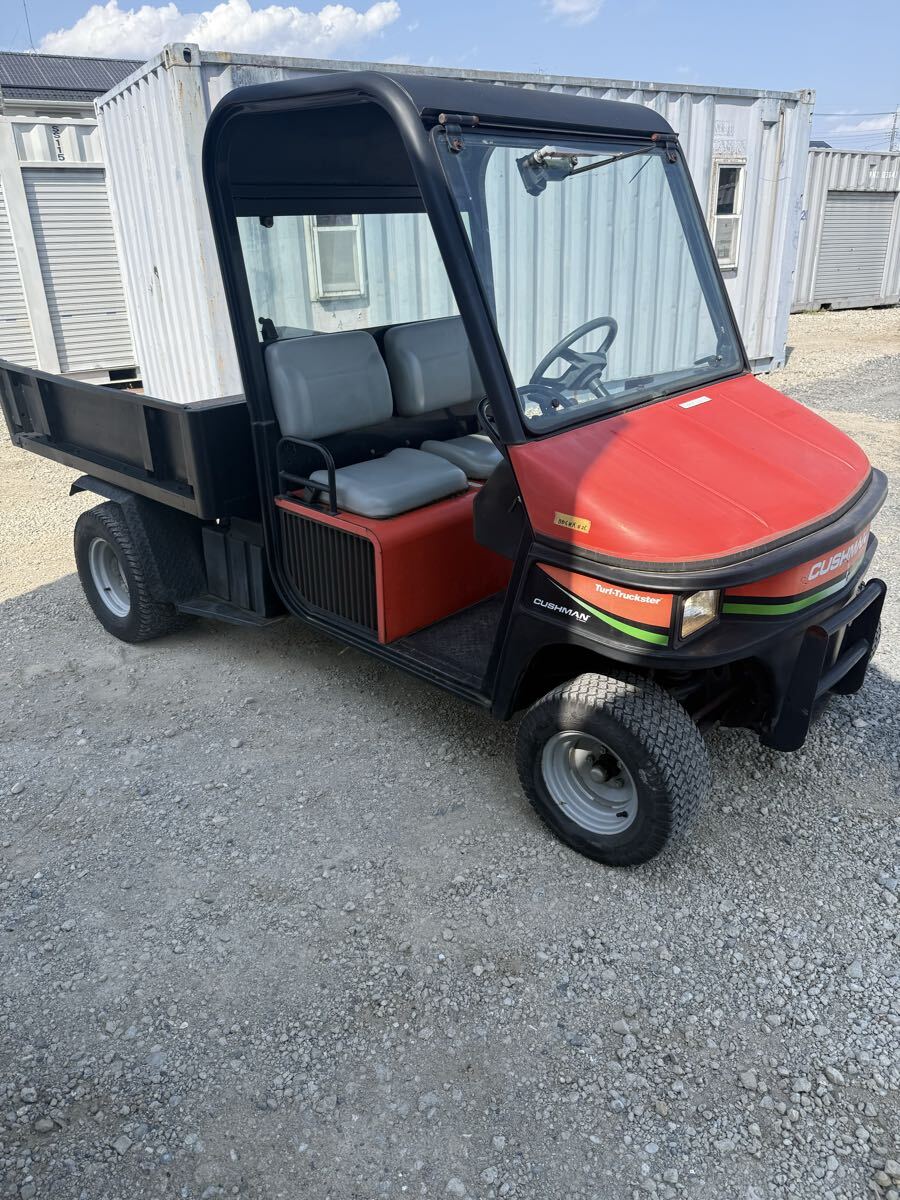 クッシュマン　ターフ　トラックスター　ユーティリティビークル　ランサムズ　芝生用タイヤ装着 乗用運搬車 運搬車 ディーゼル