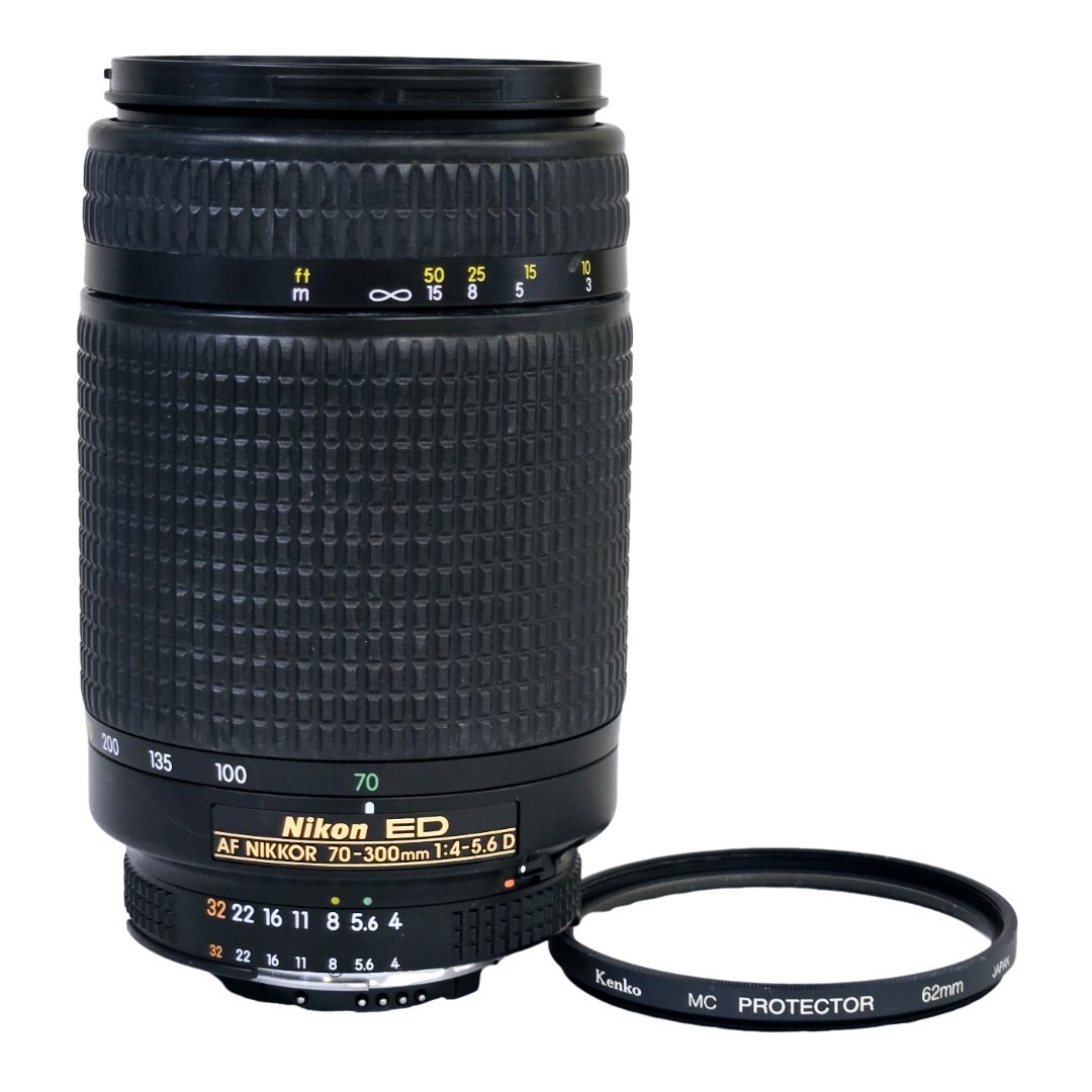 【美品】 NIKON ニコン AF NIKKOR 70-300mm F4-5.6 D ED #21400