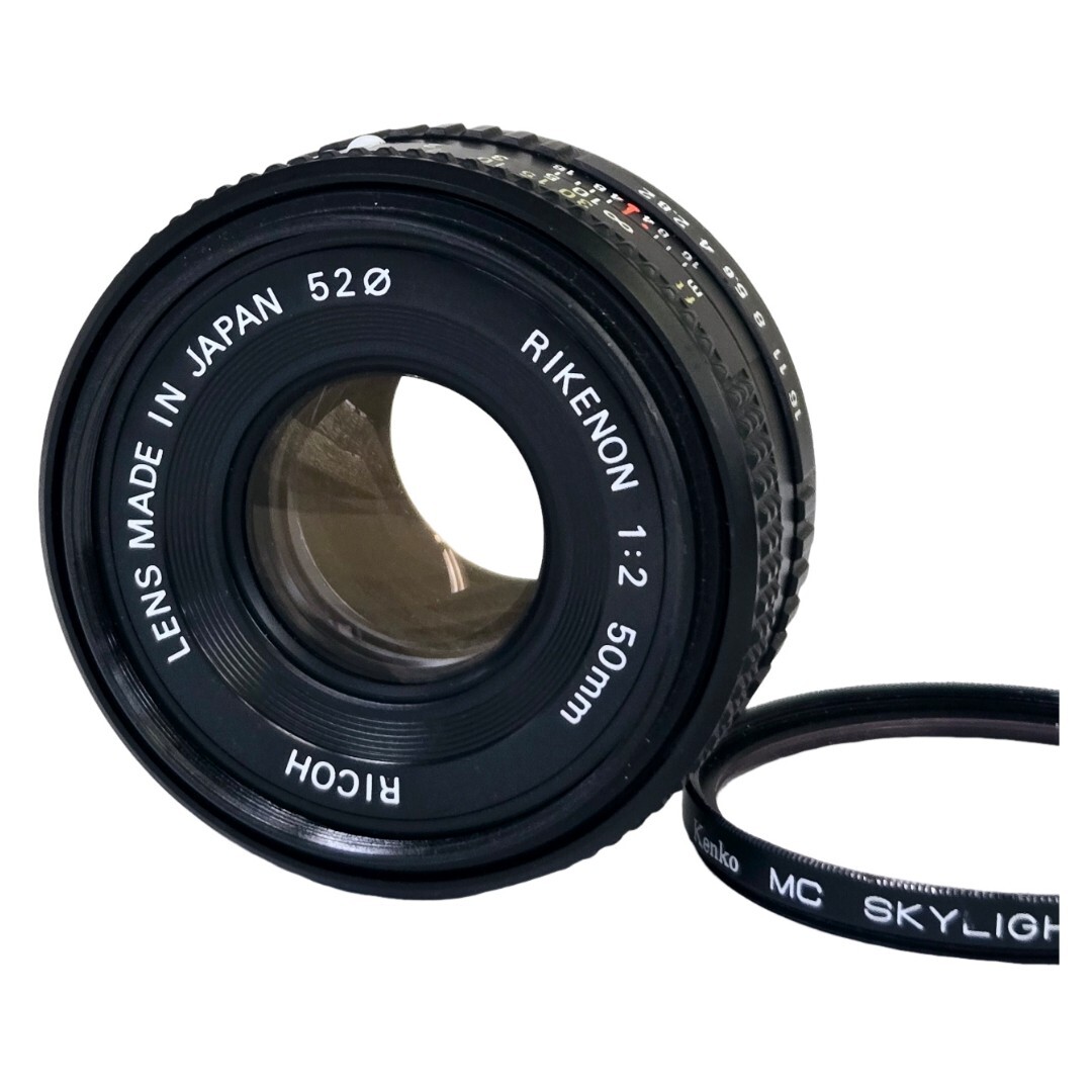 【美品】 RICOH リコー XR RIKENON 50mm F2 #21366