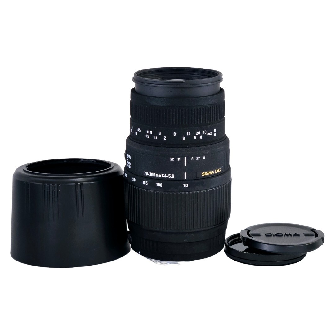 【美品】 SIGMA シグマ 70-300mm F4-5.6 DG MACRO CANON #21914