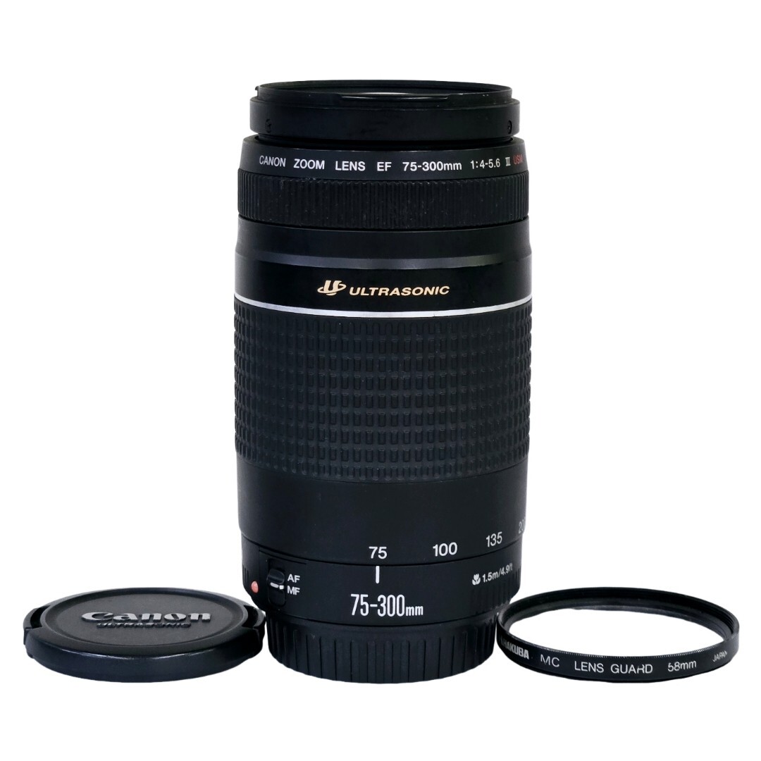 【良品】 CANON キャノン EF 75-300mm F4-5.6 III USM #21904