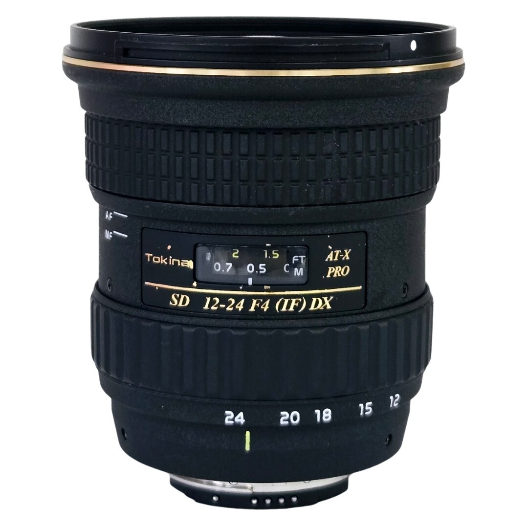 【美品】 Tokina トキナ AT-X PRO SD 12-24mm F4 (IF) DX NIKON #21893