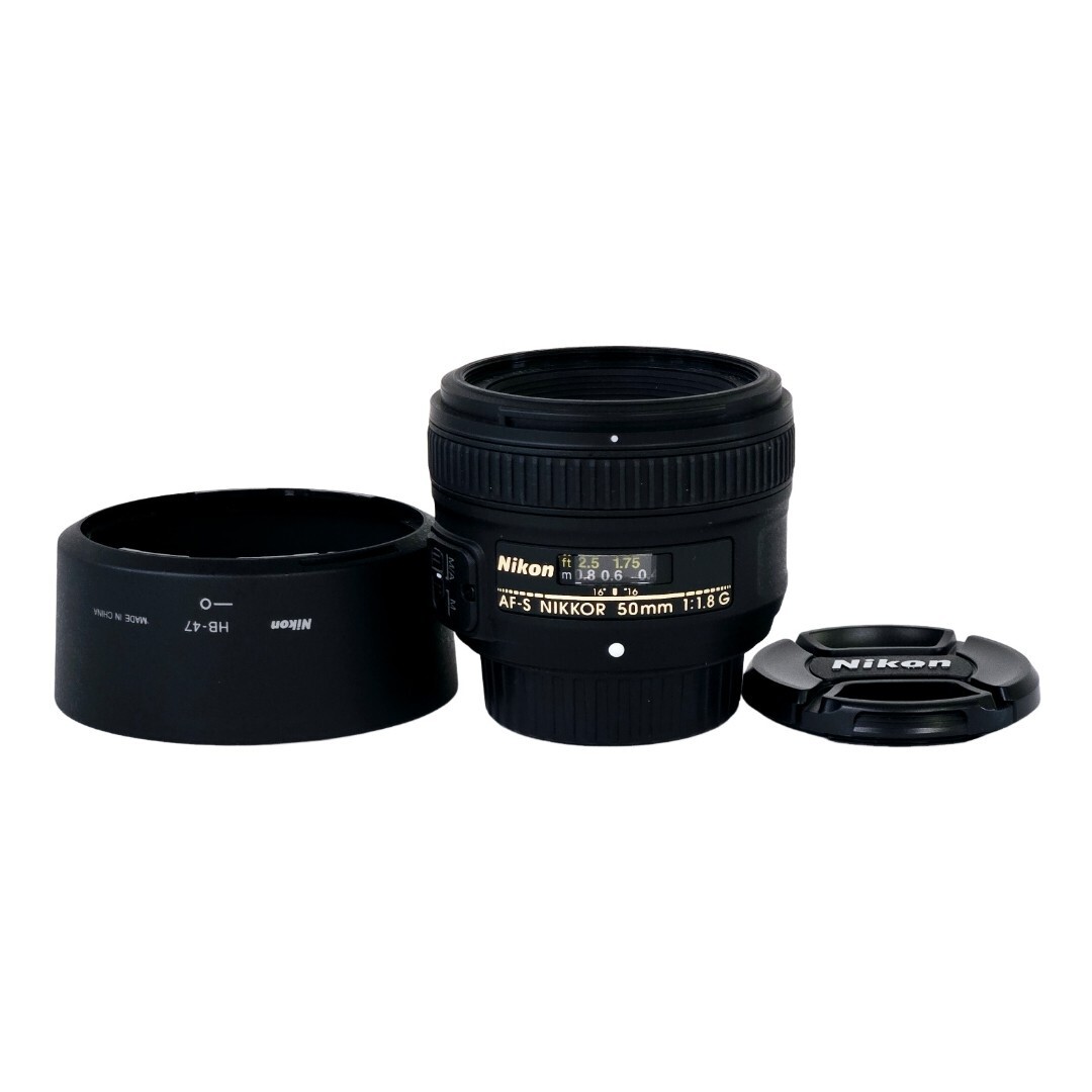 【美品】 NIKON ニコン AF-S NIKKOR 50mm F1.8G #22092