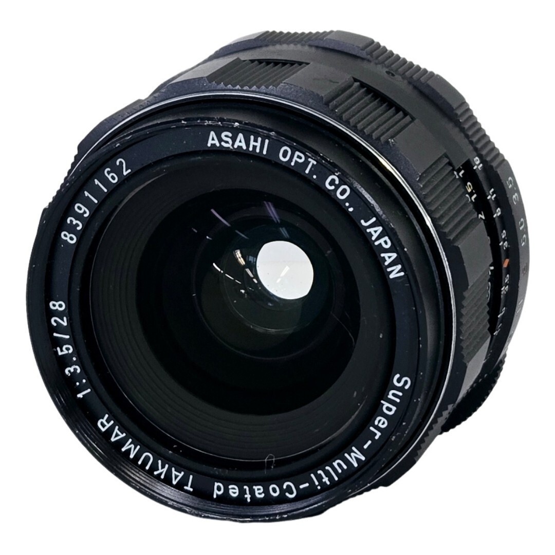 【美品】 PENTAX ペンタックス Super-Multi-Coated TAKUMAR 28mm F3.5 #22058