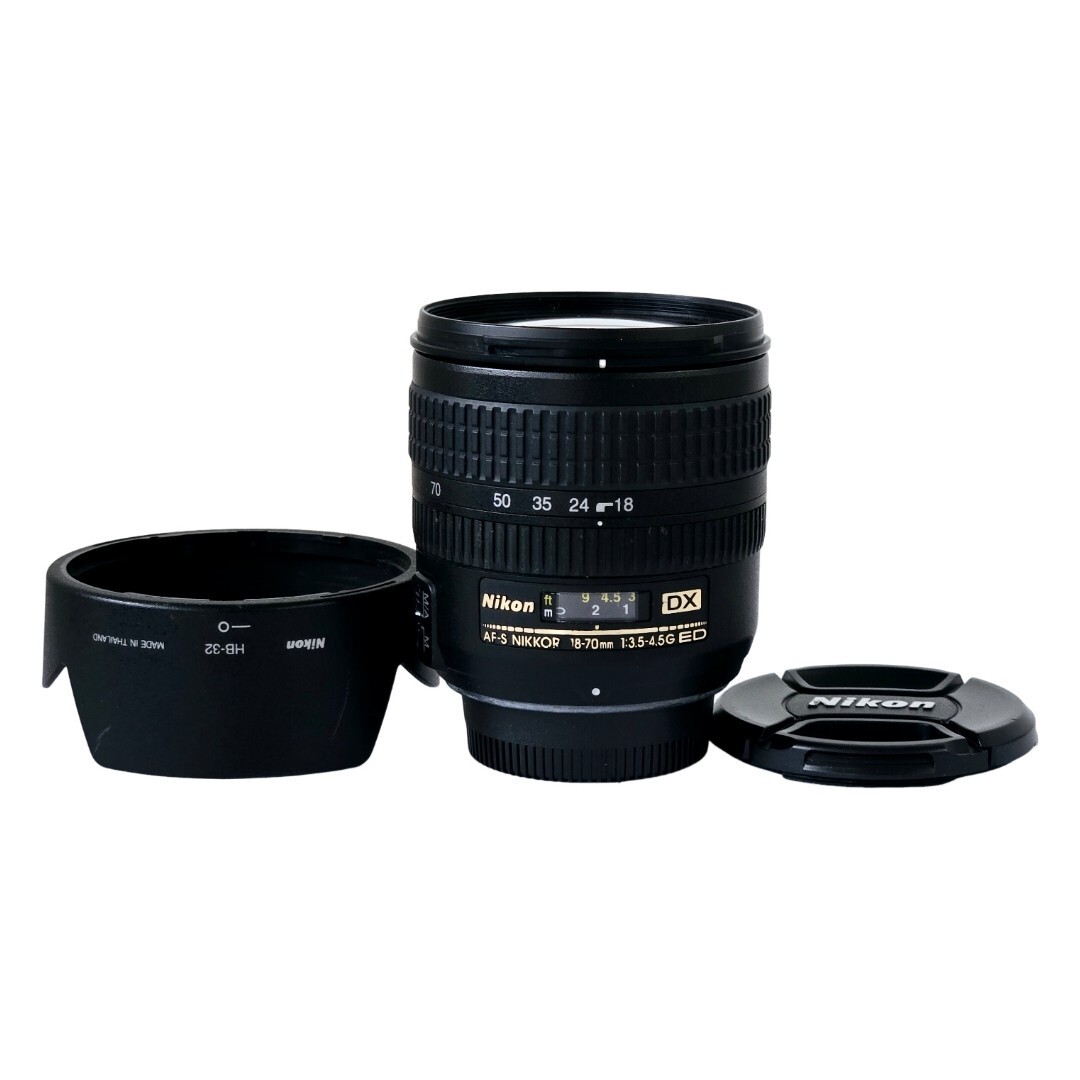 【美品】 NIKON ニコン AF-S DX 18-70mm F3.5-4.5 G IF-ED #21977