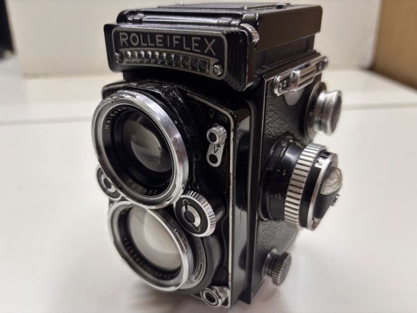 シャッター 露出計 動作 ★ Rollei Rolleiflex 2.8E Carl Zeiss Planar 80mm f2.8 ローライ ローライフレックス プラナー 二眼レフ カメラ