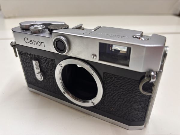 シャッターOK★ Canon P Silver キャノン フィルムカメラ レンジファインダー クラシックカメラ ボディーのみ 1円スタート
