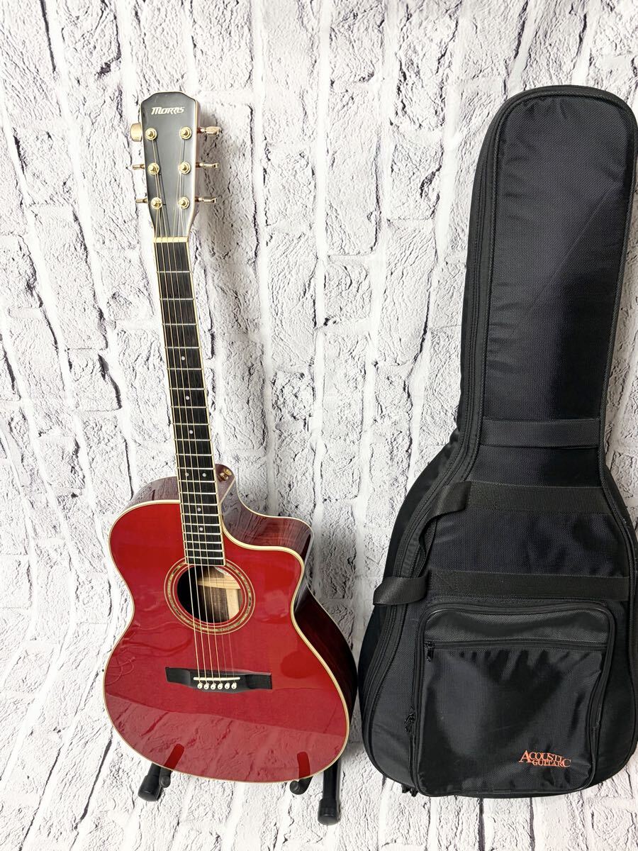 【売り切り】モーリス morris FC-60 SR エレアコ アコースティックギター 5702-1