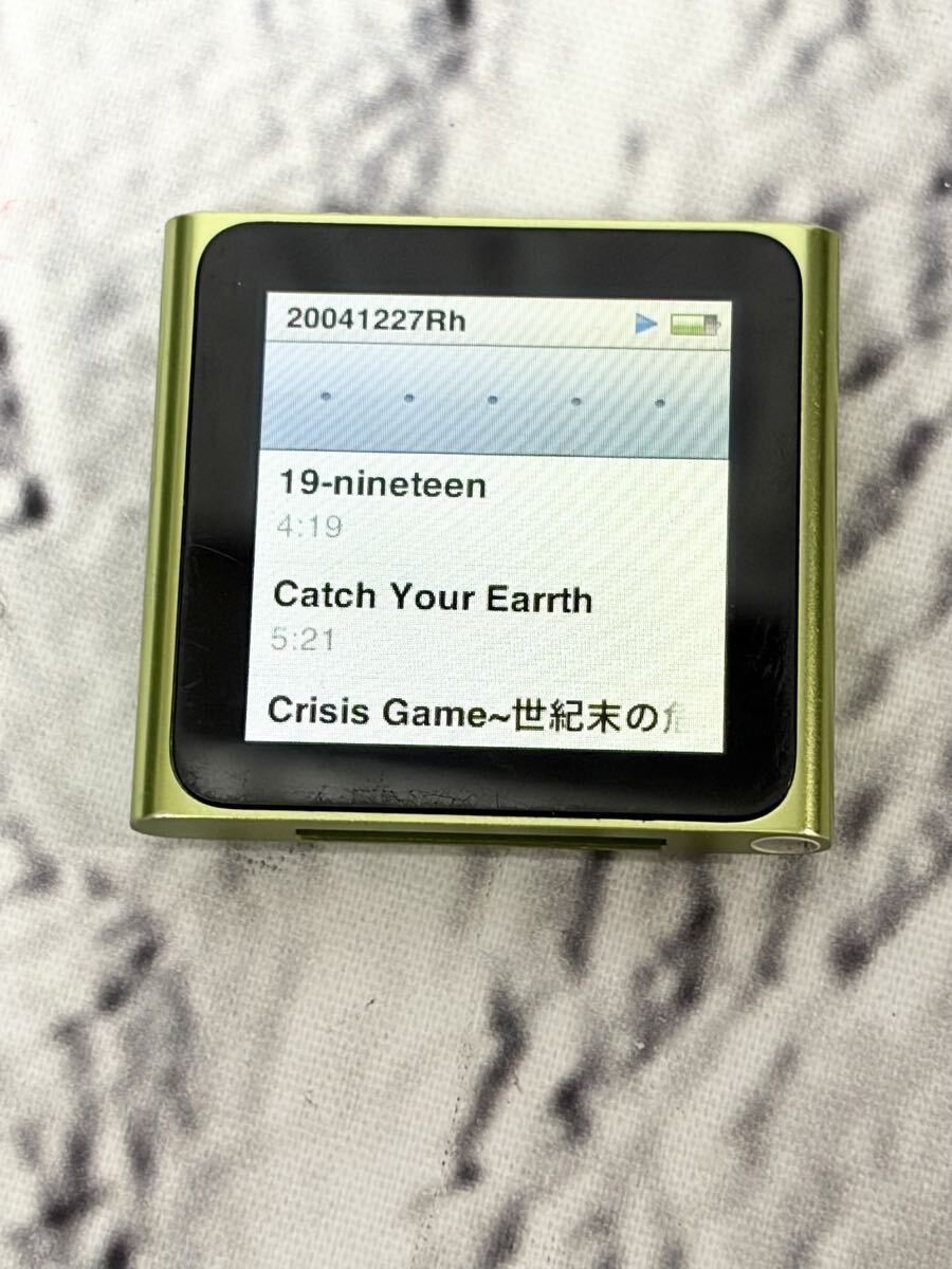 【売り切り】 Apple アップル iPod nano アイポッド オーディオ 5537-2