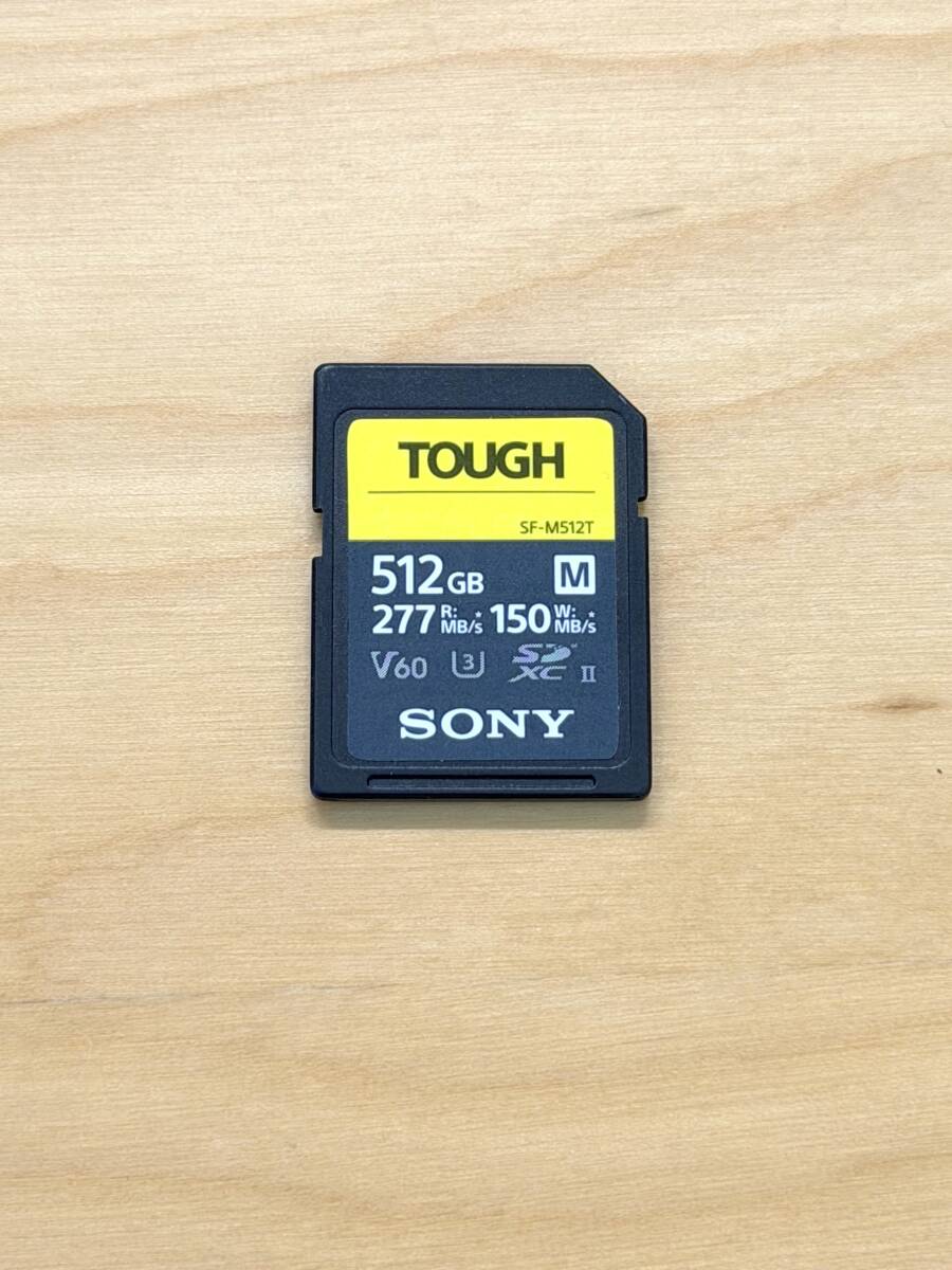 SONY SDカード UHS-II V60 512GB TOUGH　SF-M512T　　　　　　　ソニー SDXC タフ sandisk lexar nextrage prograde 256GB お探しの方にも