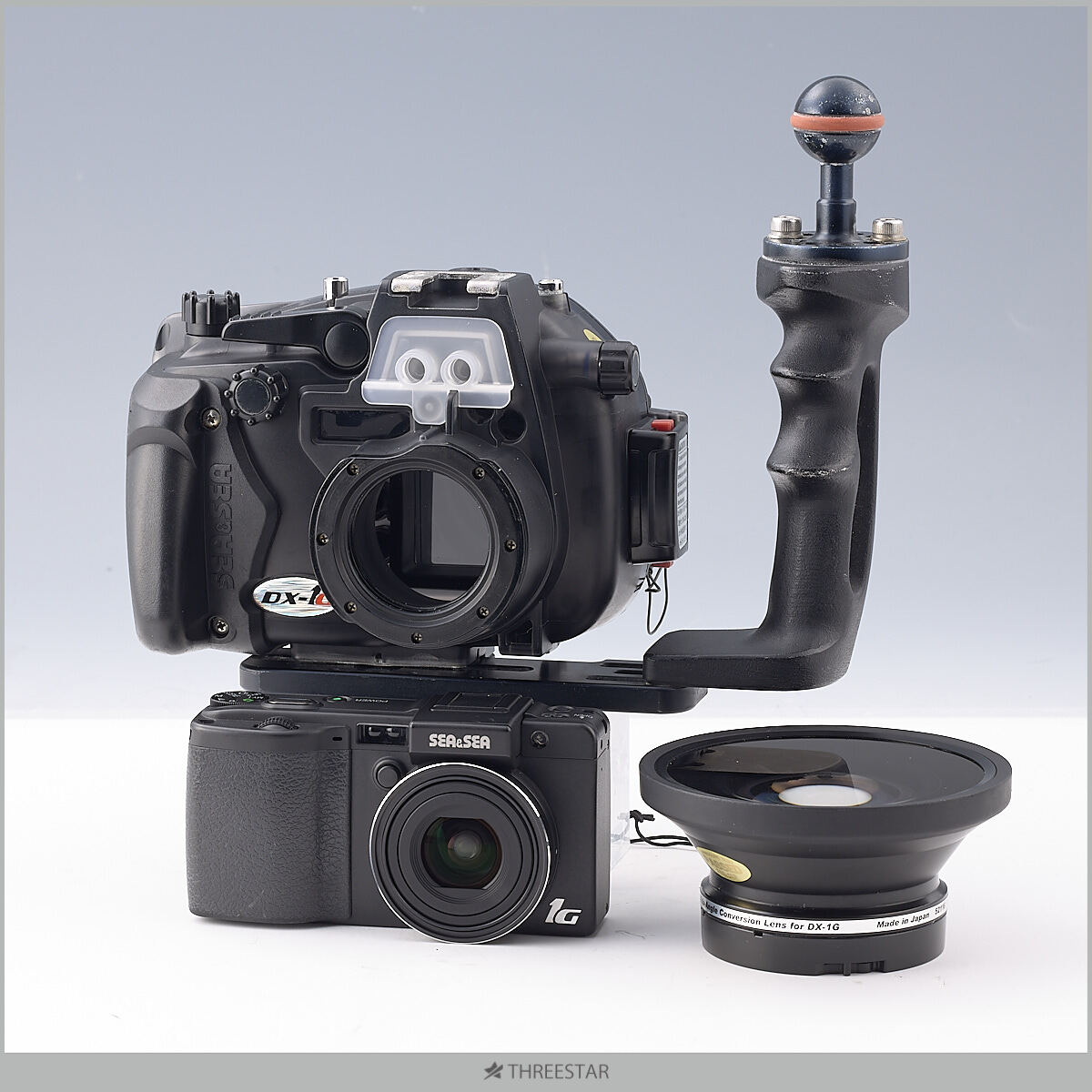 SEA＆SEA シーアンドシー DX-1G ハウジング ワイコンセット 現状販売にて【C6】