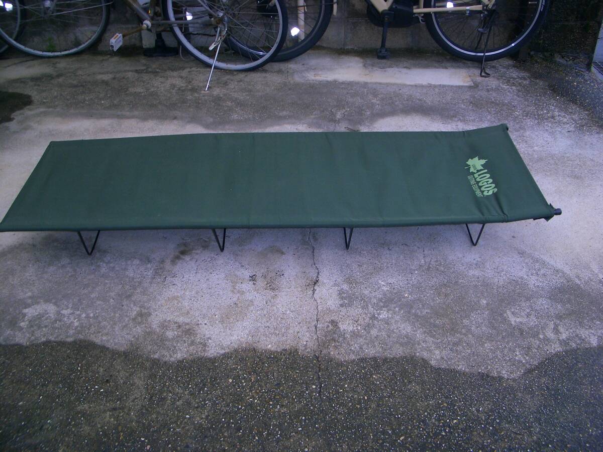 LOGOS 簡易ベッド 中古 手渡し　引き取り希望