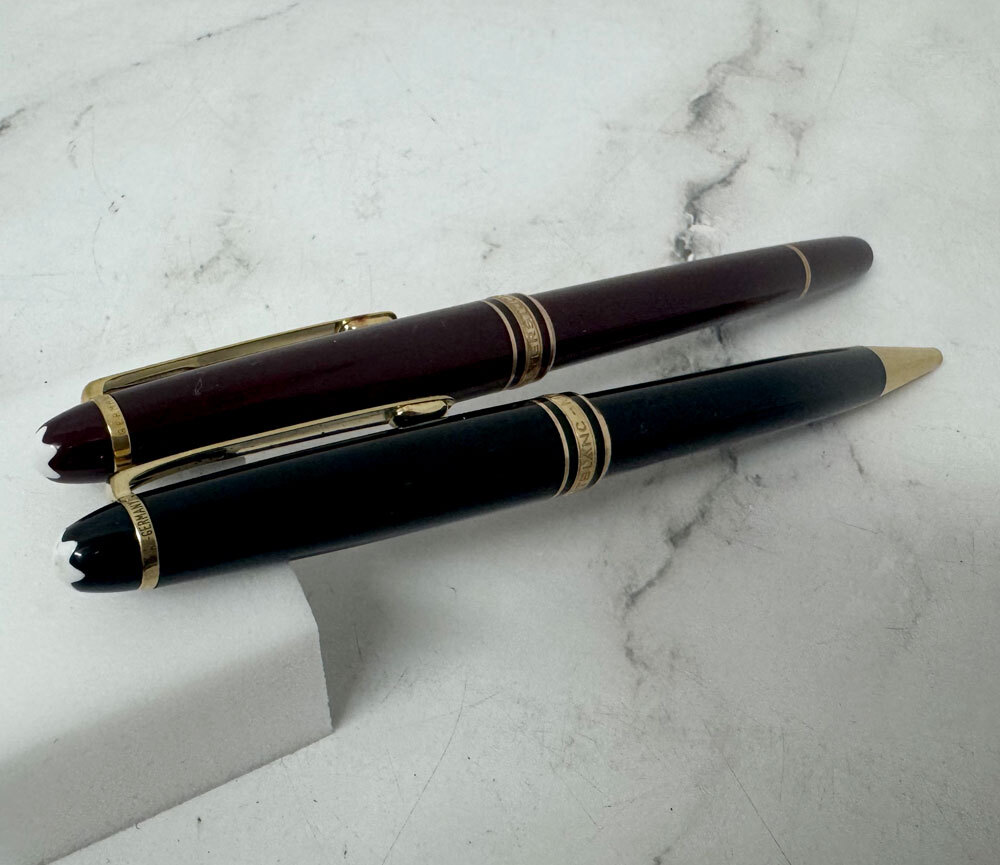 ●MONTBLANC　モンブラン　ボールペン　2本セット 筆記具●