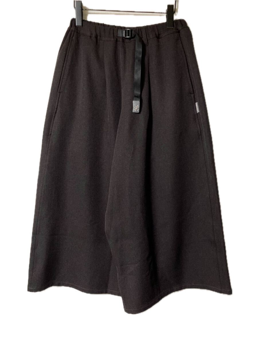 Gramicci 25AW for DOORS ONETUCK WOOLLIKE PANTS ワイド ベルト付き ダークブラウン パンツ ガゼットクロッチ