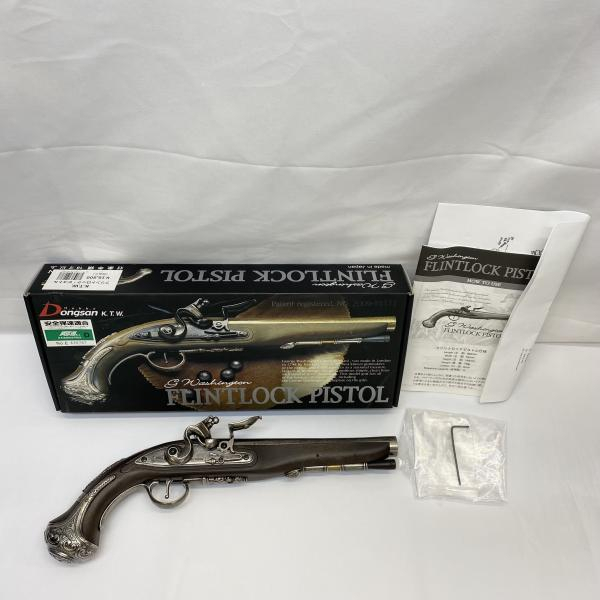 【中古】18歳以上 KTW エアーコッキングカ フリントロック・ピストル/0.31J[240019527511]