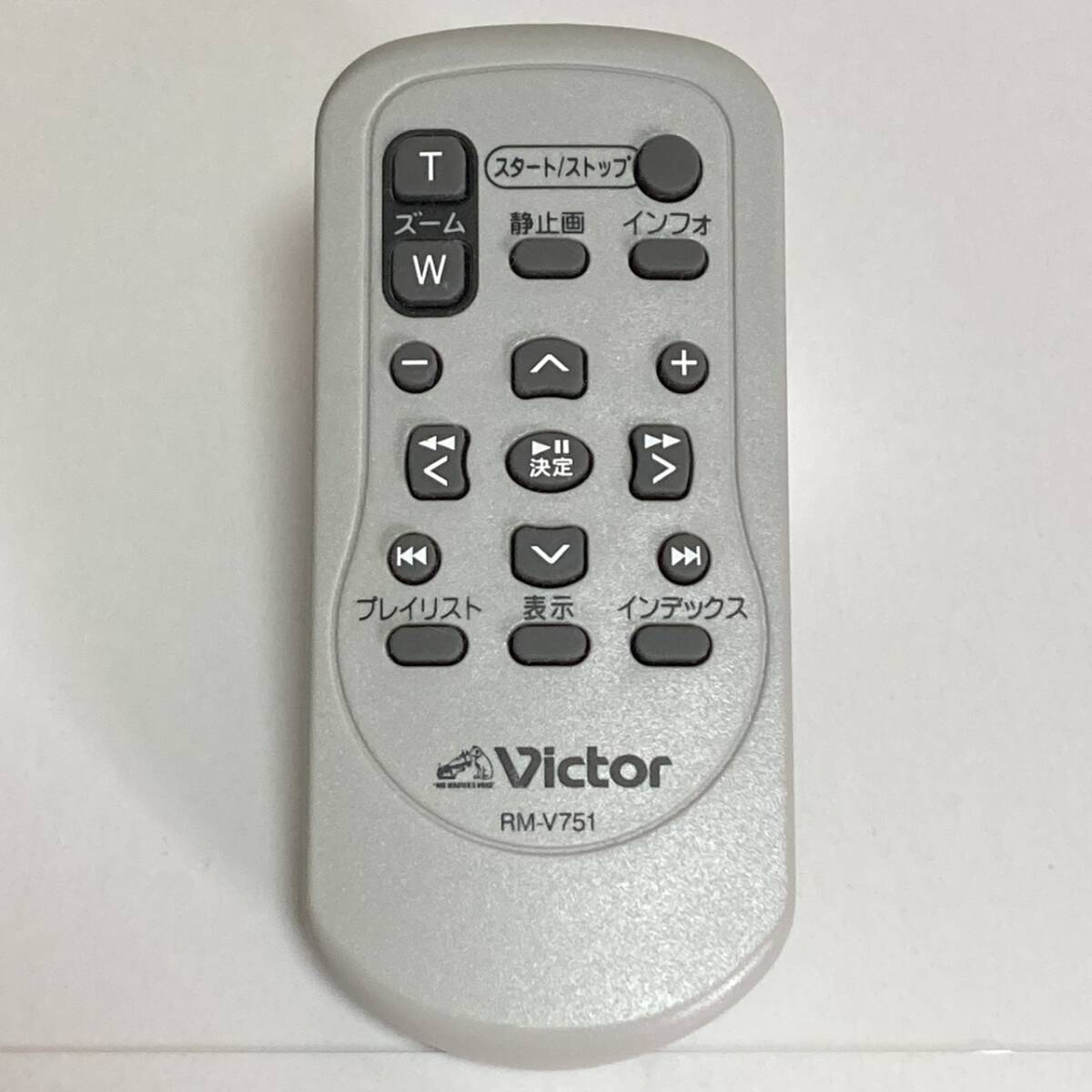 Victor ビクター ビデオカメラ リモコン RM-V751