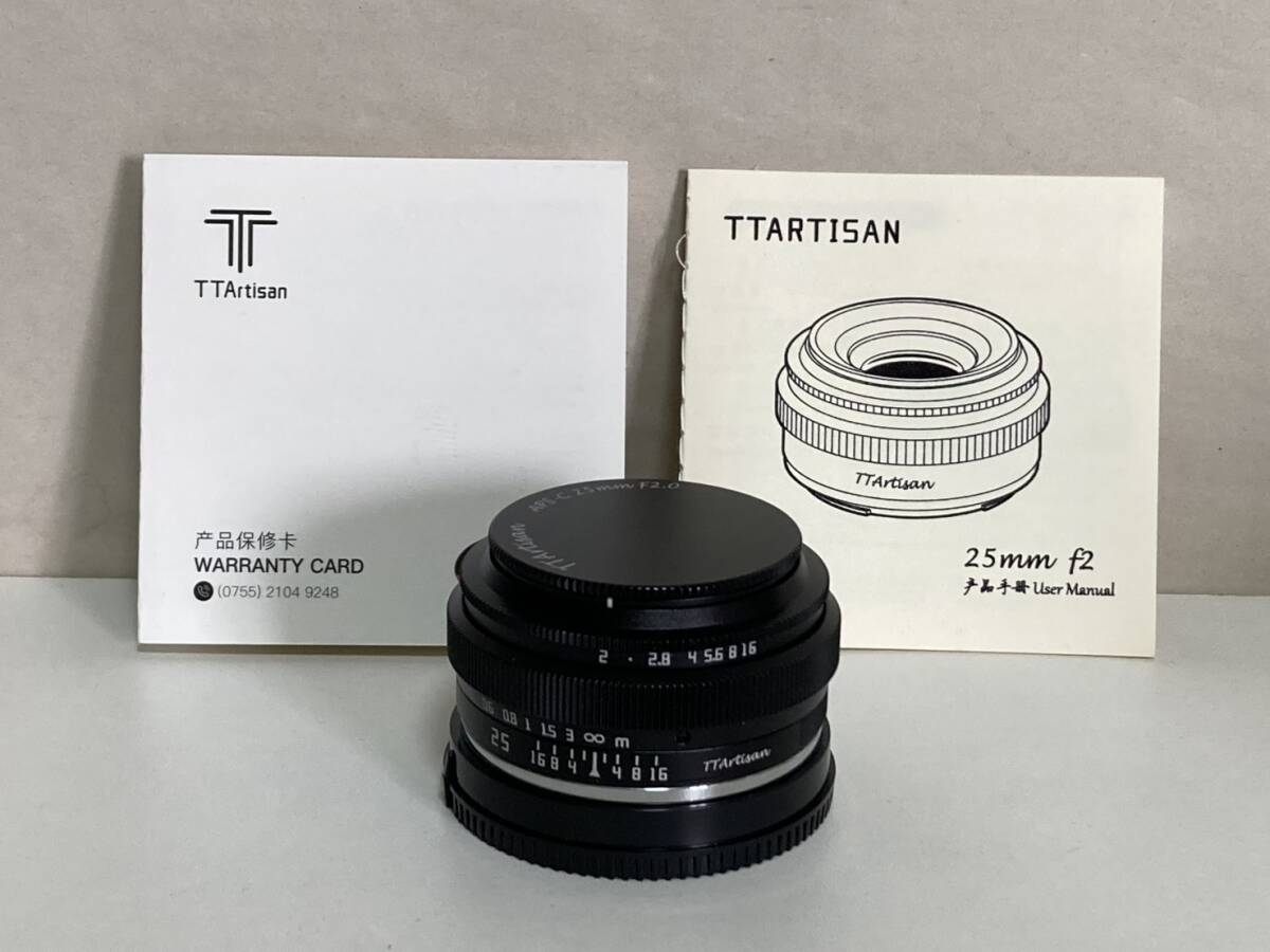 銘匠光学 TTArtisan 25mm F2 C SONY 用 ソニー Eマウント 単焦点 レンズ