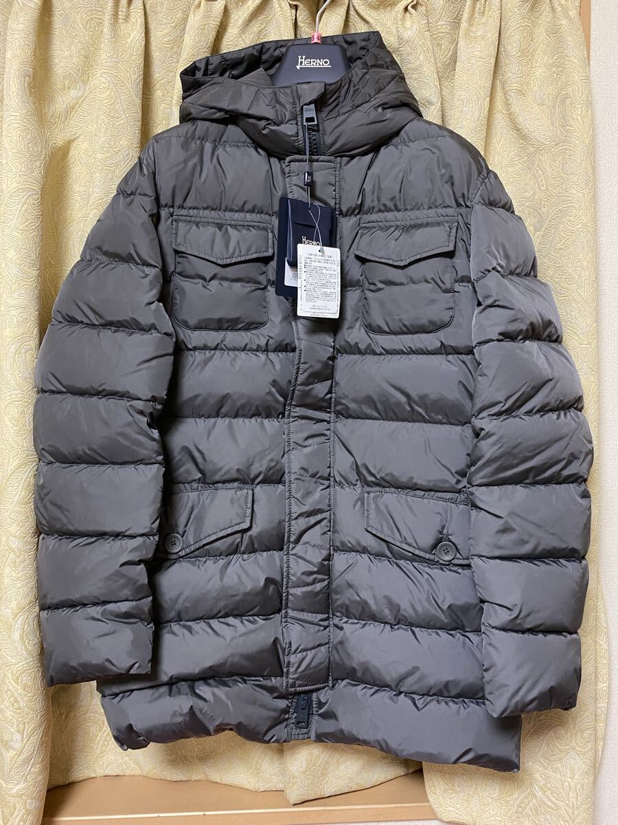 HERNO ヘルノ　POLAR TECH 4ポケットフードダウンジャケット　サイズ46