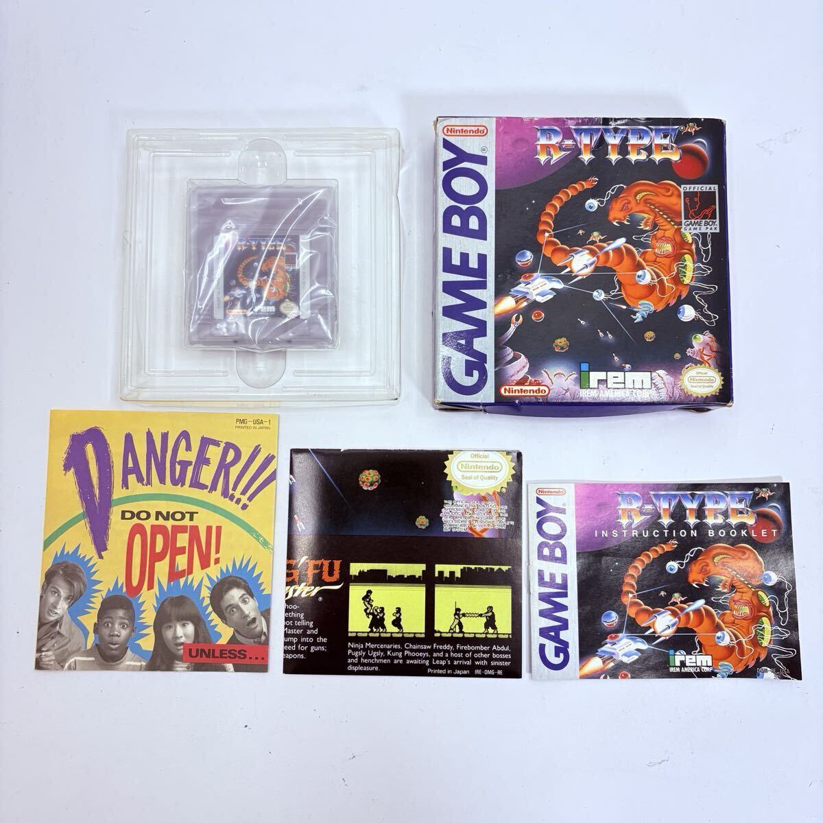 Nintendo irem 海外版 GAME BOY ゲームボーイ ソフト R-TYPE