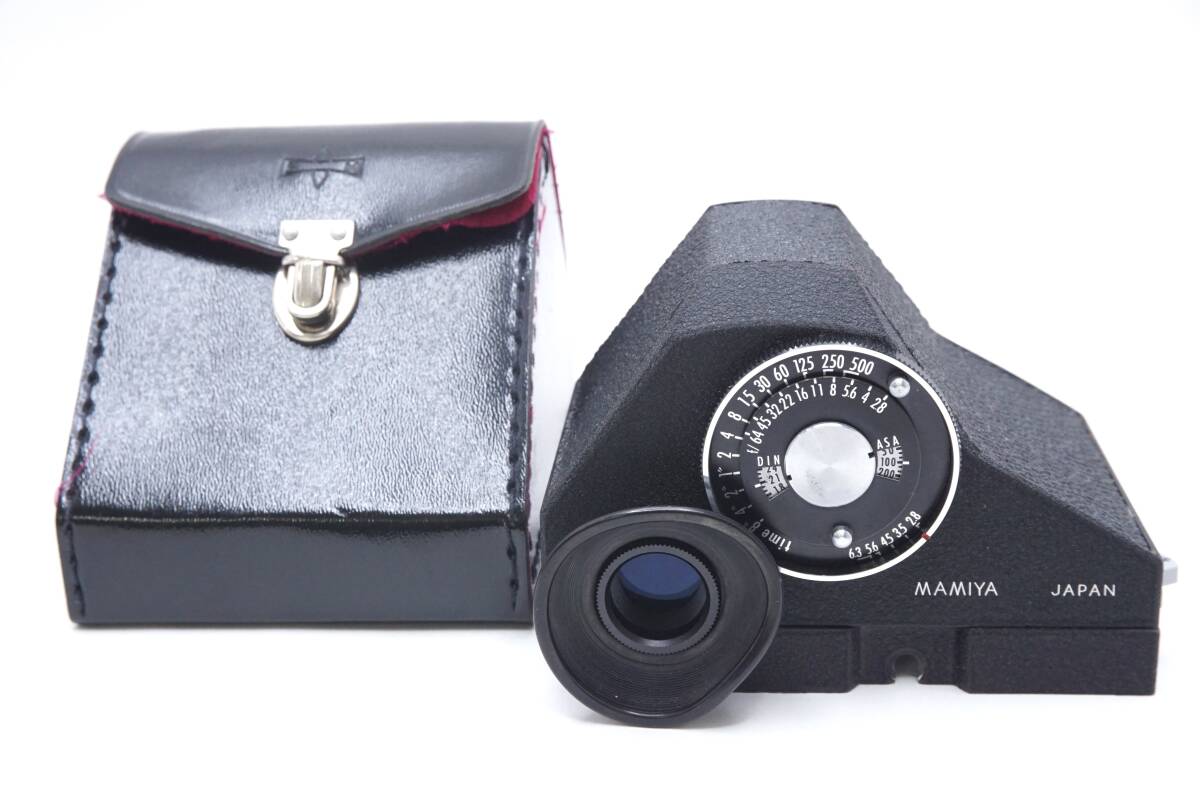 ▽MAMIYA マミヤ CbS プリズムファインダー (ケース付) ジャンク品