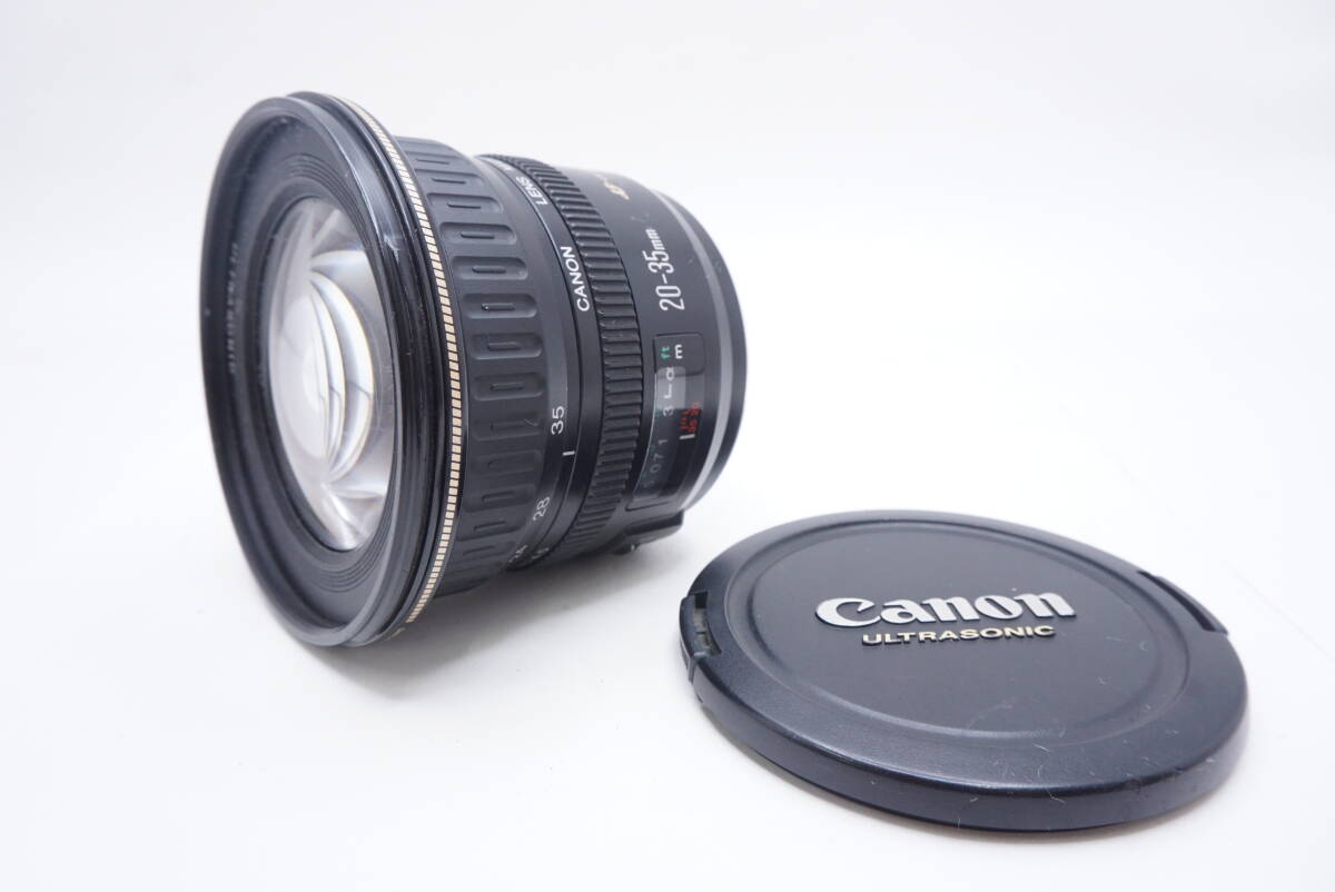 ○ Canon キヤノン EF 20-35mm F3.5-4.5 USM(レンズキャップ付）ジャンク品扱い