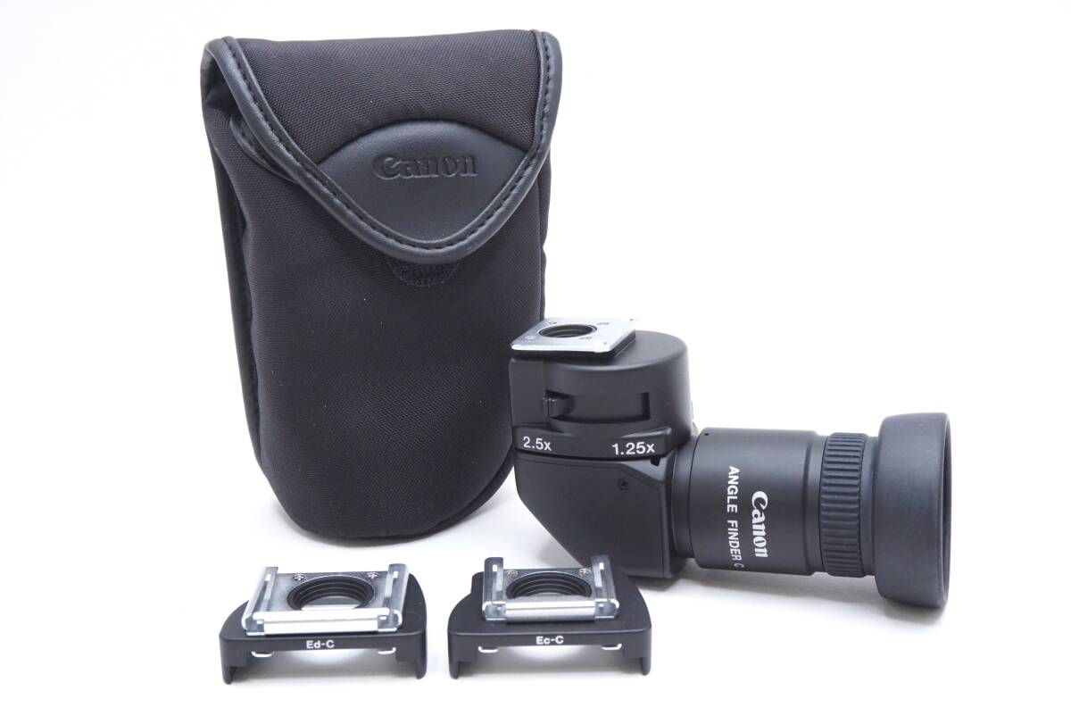 ▽Canon キヤノン ANGLE FINDER C / Ec-C・Ed-C (ケース付)