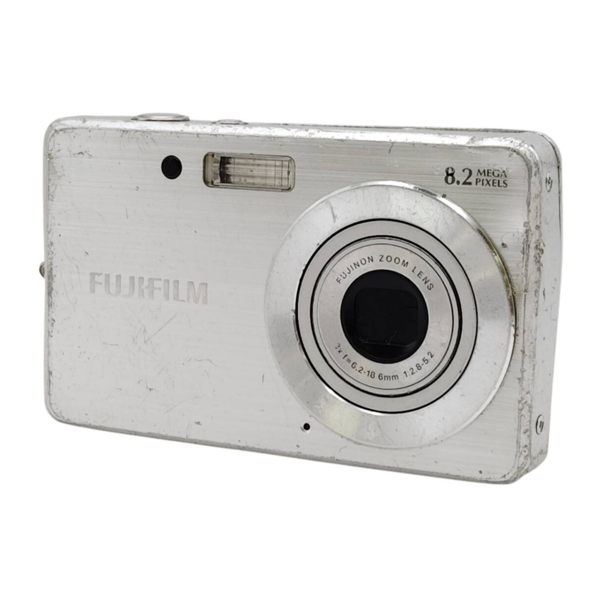 S-05549 富士フィルム FUJIFILM FinePix J10 デジカメ デジタルカメラ カメラ 820万画素 シルバー 動作未確認 傷汚れ有 現状品 015