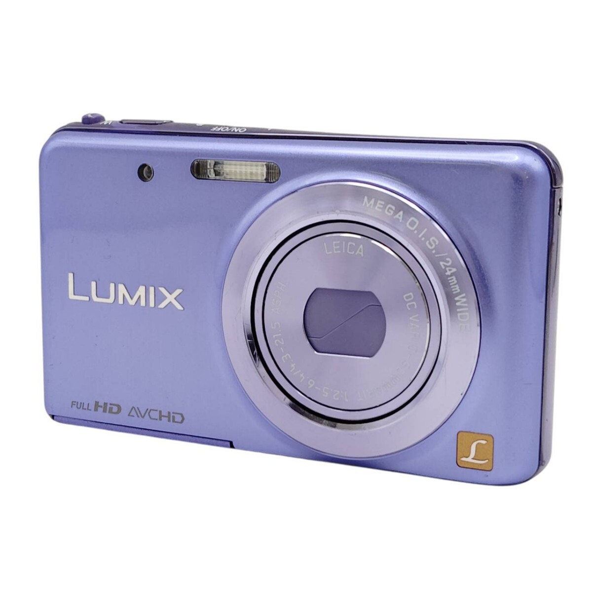S-05840 パナソニック Panasonic LUMIX DMC-FX80 バイオレット デジカメ カメラ コンパクトデジタルカメラ 動作未確認 現状品 05