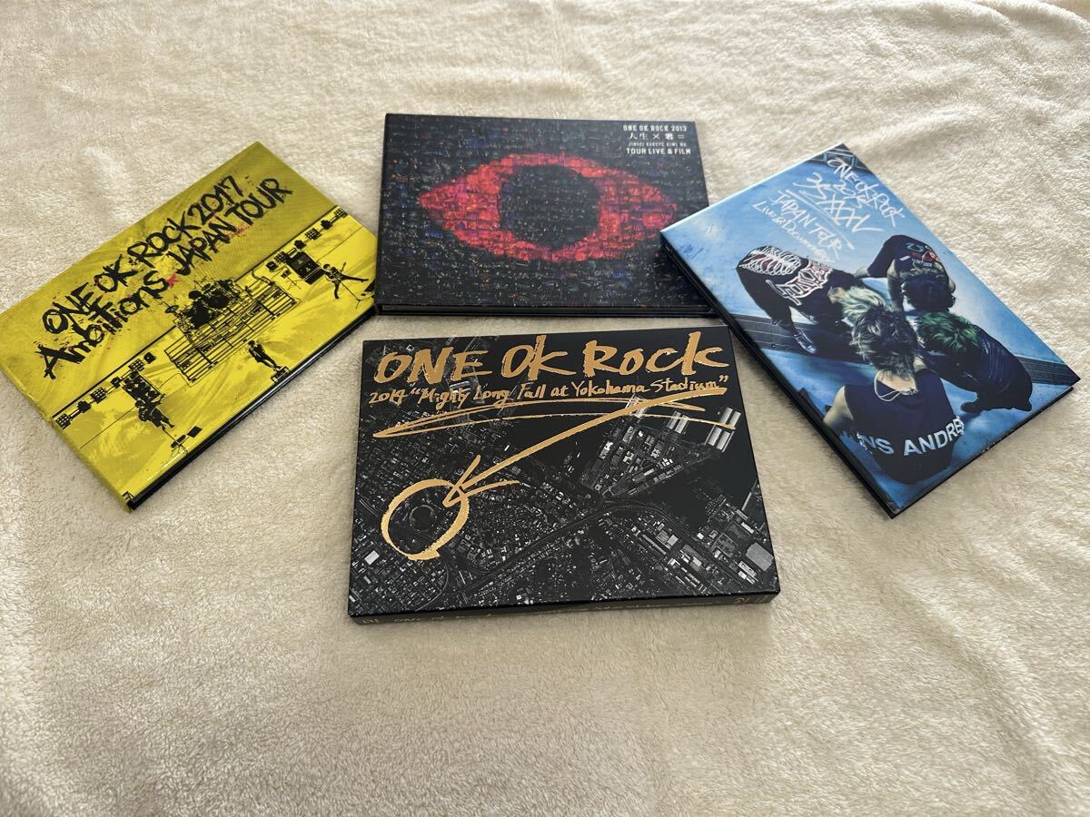 ONE OK ROCK ライブBlu-ray 2013、2014、2015、2017すべてブルーレイ・ディスク