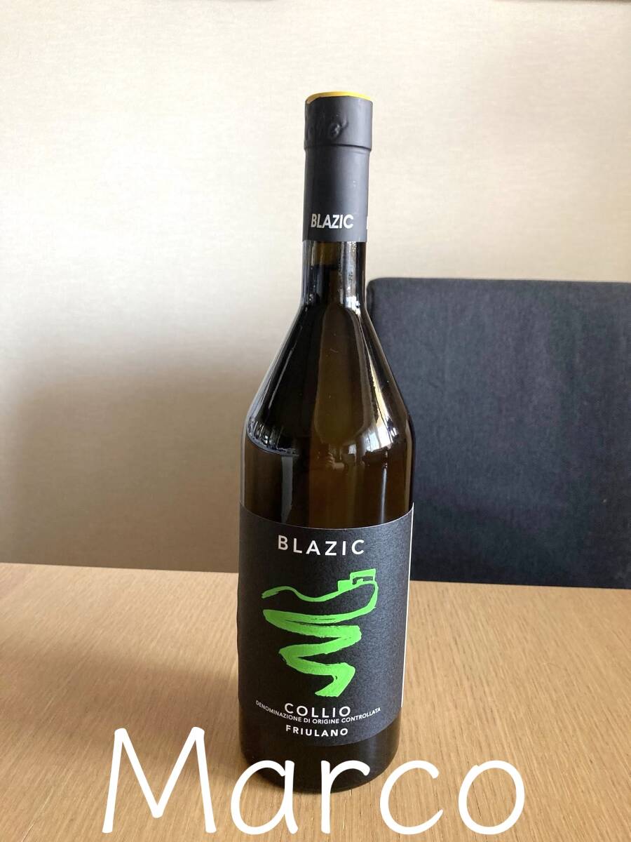 ブラジッチ フリウラーノ コッリオ 2022 BLAZIC COLLIO FRIULANO 白ワイン イタリア 魚介 フレッシュチーズ　甲殻類 きのこ 