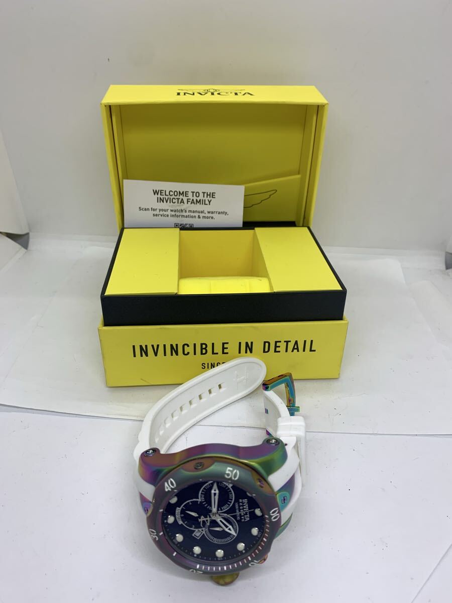 【E/新771599】INVICTA インヴィクタ invicta RESERVE 1000 METERS VENOM 腕時計 不動品 インビクタ クォーツ