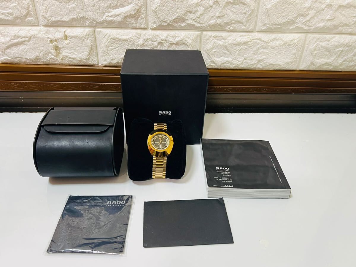RADO 腕時計 メンズ オリジナル クオーツ ラドー 動作確認済み
