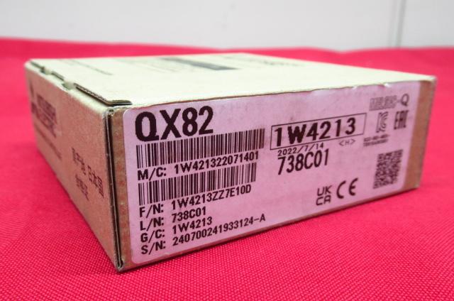 未使用 MITSUBISHI 三菱電機 QX82 シーケンサ 2022年製 管理8S0401H-B1