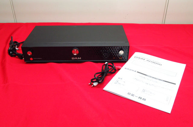 通電確認済み 第一興商 DAM ダム DAM-AD9000 ステレオデジタルパワーアンプ カラオケ 現状品 管理8S0403B-C2