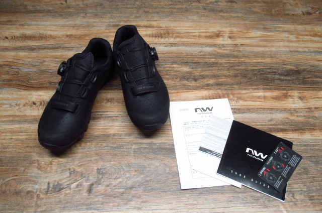 NORTHWAVE ノースウェーブ ビンディングシューズ HAMMER PLUS WIDE ハマープラスワイド サイズ 37 23.4㎝ ブラック 黒 管理8S0411H- B5