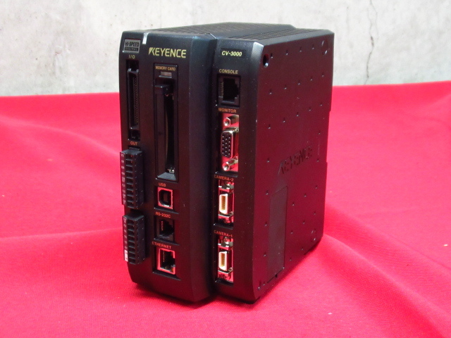 現状品 KEYENCE キーエンス CV-3000 デジタル画像センサ コントローラ 管理8T0404G-F5