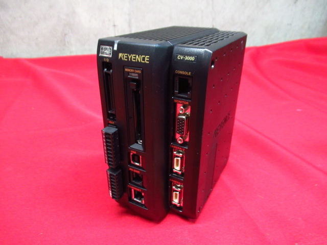 現状品 KEYENCE キーエンス CV-3000 デジタル画像センサ コントローラ 管理8T0404H-F5