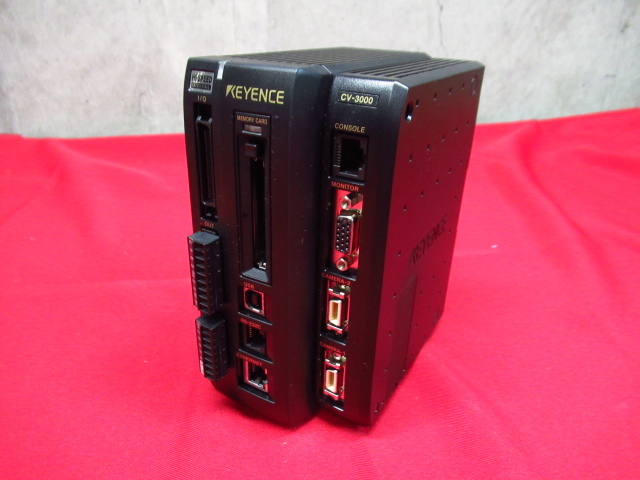 現状品 KEYENCE キーエンス CV-3000 デジタル画像センサ コントローラ 管理8T0404I-F5