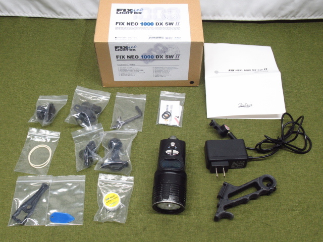 Fisheye フィッシュアイ 水中ライト FIX NEO 1000 DX SW2 ダイビング用品 管理8H0407I-A5