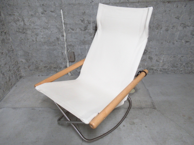 埼玉県蓮田市に保管 直接引取可能 Nychair X ニーチェア エックス 折りたたみチェア 椅子 管理0408-H10