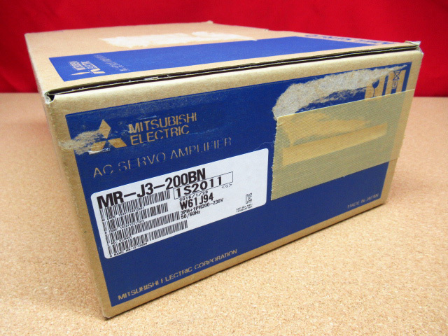 新品未使用 MITSUBISHI 三菱電機 MR-J3-200BN サーボアンプ 2016年製 管理8k0409V-F6
