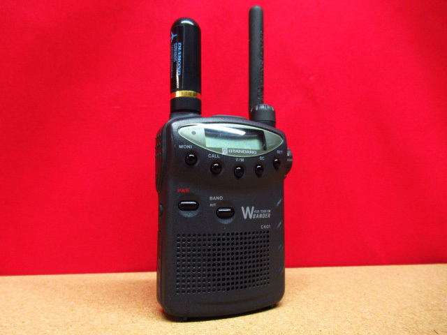 STANDARD スタンダード C601 430/1200MHz FM ダブルバンドハンディー ワイド受信対応 管理8k0409O-F8