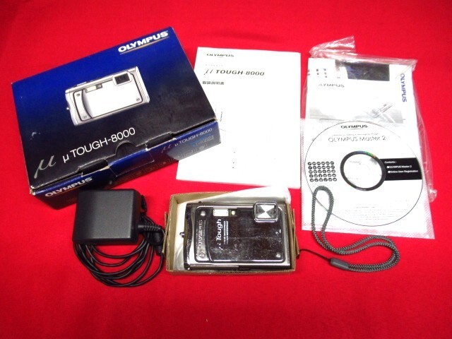 現状品 OLYMPUS オリンパス μ TOUGH-8000 デジタルカメラ 管理8T0410E-J1