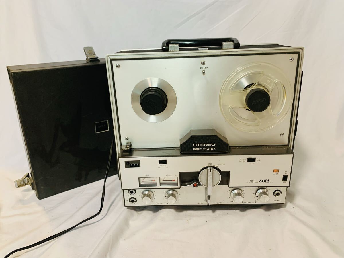 AIWA アイワ ステレオ テープ レコーダー TP-1012 オープンリールデッキ オーディオ機器 ジャンク？