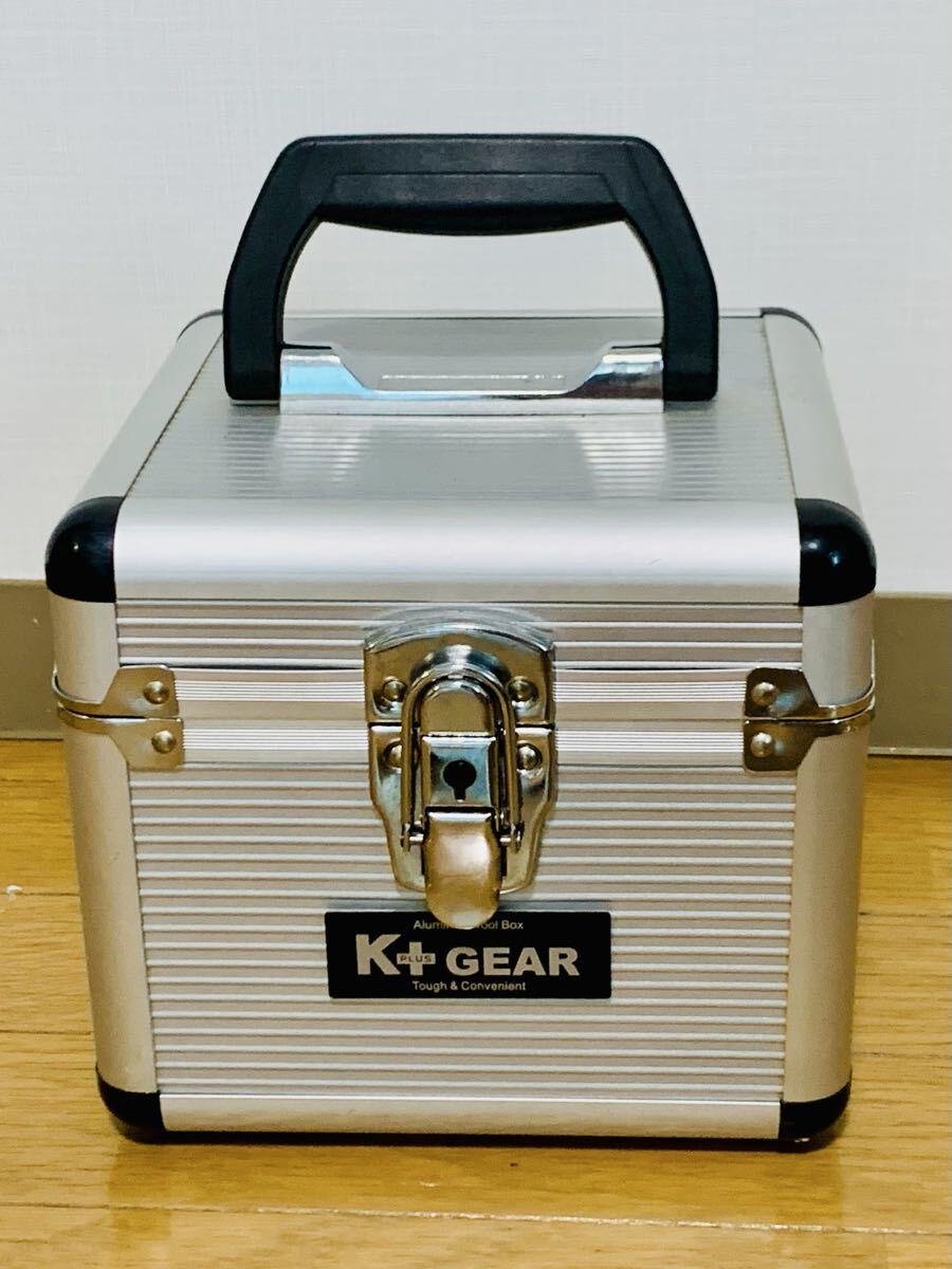 K+GEAR 正方形 アルミケース 1辺19cm 