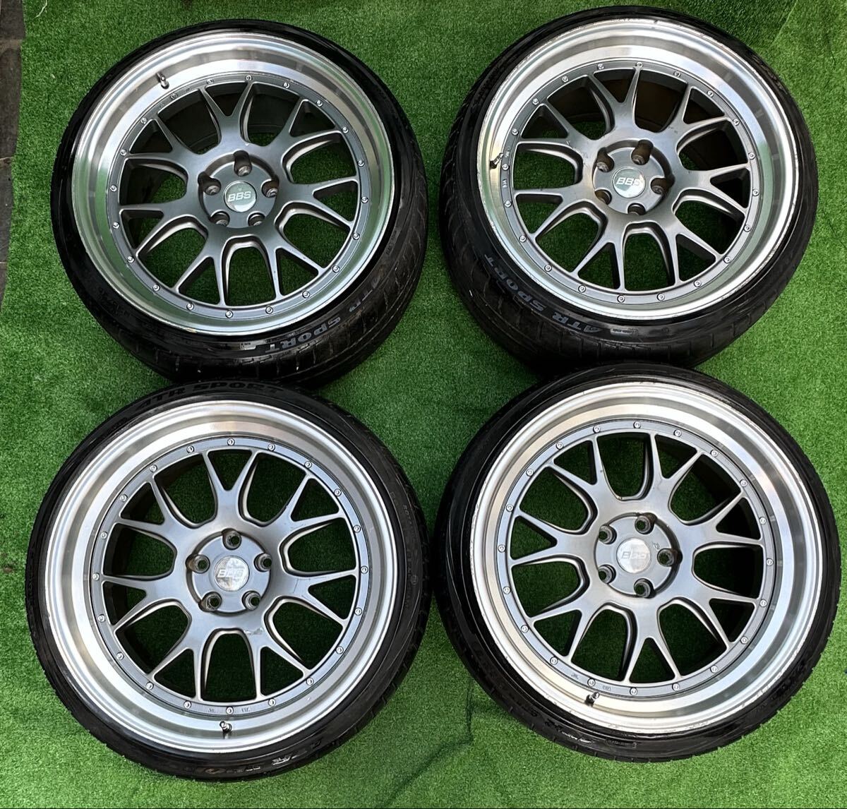希少!BBS LM風21インチタイヤホイーイセット/ ホイール.9J.10J/PCD114.3/アルファード/クラウン等